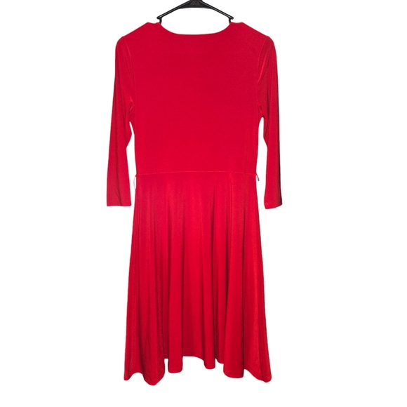 Ralph Lauren Red Dress, petite small - Picture 4 of 10